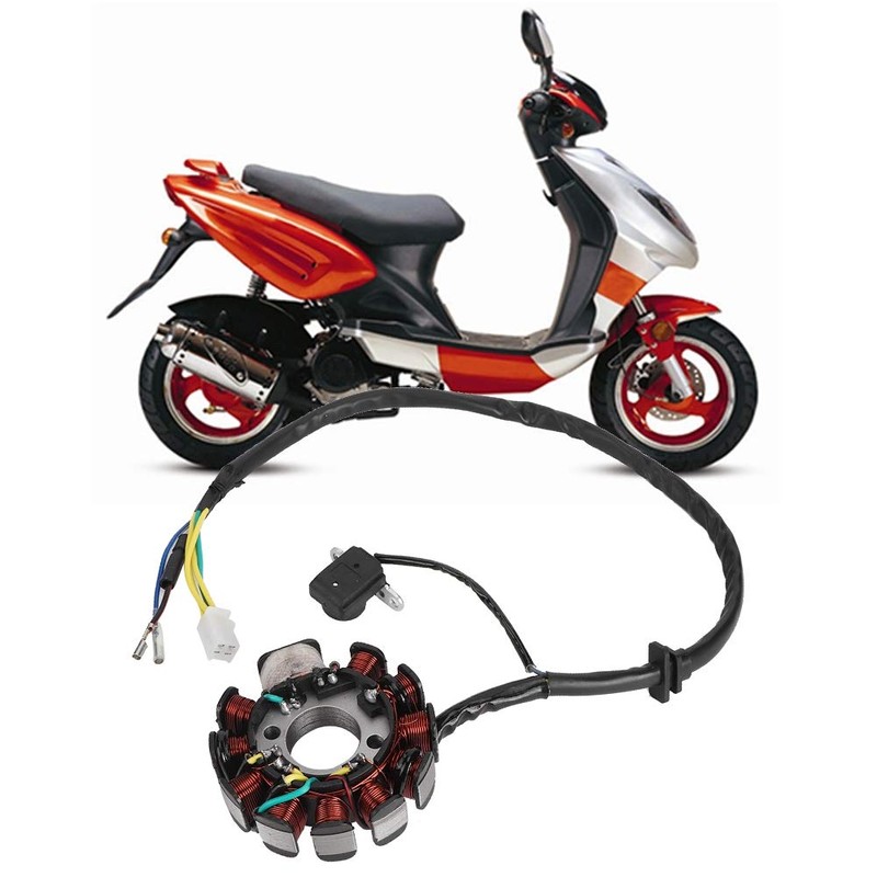 Magneto Stator, 11 Bobinas Estator Magneto Generador Apto para Motores