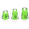 Udorich Durable Waterproof Dry Bag with Zipper for Outdoor Activities,