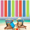 8 Pack Towel Bands for Beach Chairs Cruise Towel Clips
