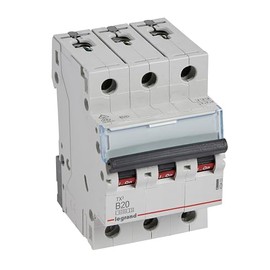 Legrand 403403 TX3 Circuit Breaker B20 A 1P 6KA 3 M