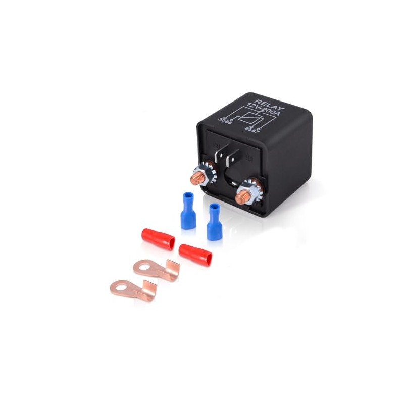 Heavy Duty Starter Relay Battery Split Charge Auto 12V 200A