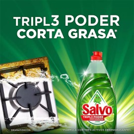 Salvo Lavatrastes Líquido Salvo Limón 1.4l