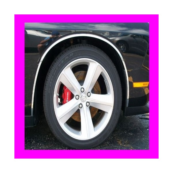 312 Motoring fits 2002-2006 Nissan SENTRA Chrome Wheel Well/Fender Trim