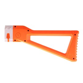 WORKER AK Style Shoulder Stock for nerf N-Strike Elite and Nerf Modulus Series Toy (Orange)