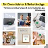 Whatsapp NFC Sticker Pack of 2 - Share Chat, Appointments