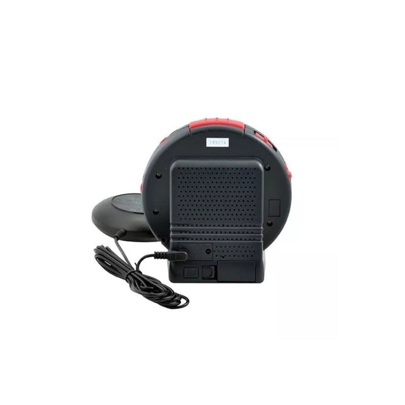 Sonic Alert Sonic Bomb SBB500ss Vibrating Alarm Clock | Black