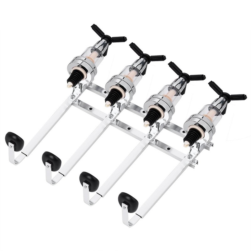 Ics For Home Bar Bar Accesorio 4 Botellas Montado en