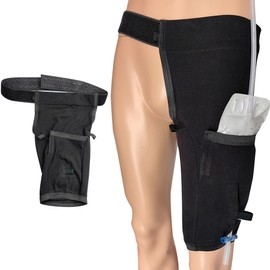 AUSTYLCO Urine Drainage Bag Holder, Catheter Leg Bag Holder,Catheter Bags Stabilization Devic,Catheter Urine Bags Holder Nephrostomy Drainage Bag Cover