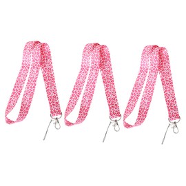 Operitacx 3 Stück Leopard Muster Handy Lanyard Teiliges Verstellbares Nackenband für Id Karten Handy Langlebig Praktisch für Täglichen Gebrauch