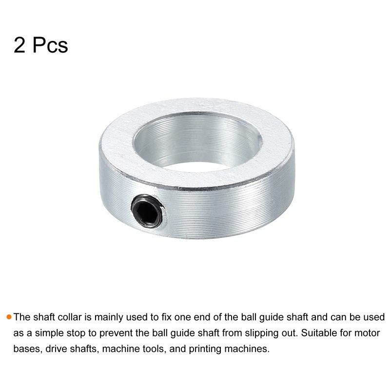 sourcing map 2 Pack Shaft Ring Adjustment Rings 23/32 Inch