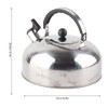 3L Stainless Steel Whistling Tea Kettle Fast Heating One Touch