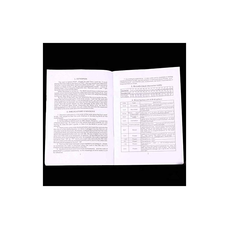 External Motherboard Tester Professional Model