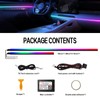 Dreamcolor Acrylic Interior Car Lights, WEBUPAR Car Accessories 2 in