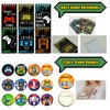 BANBALLON 66 PCS Video Game Party Favors Video Game Theme