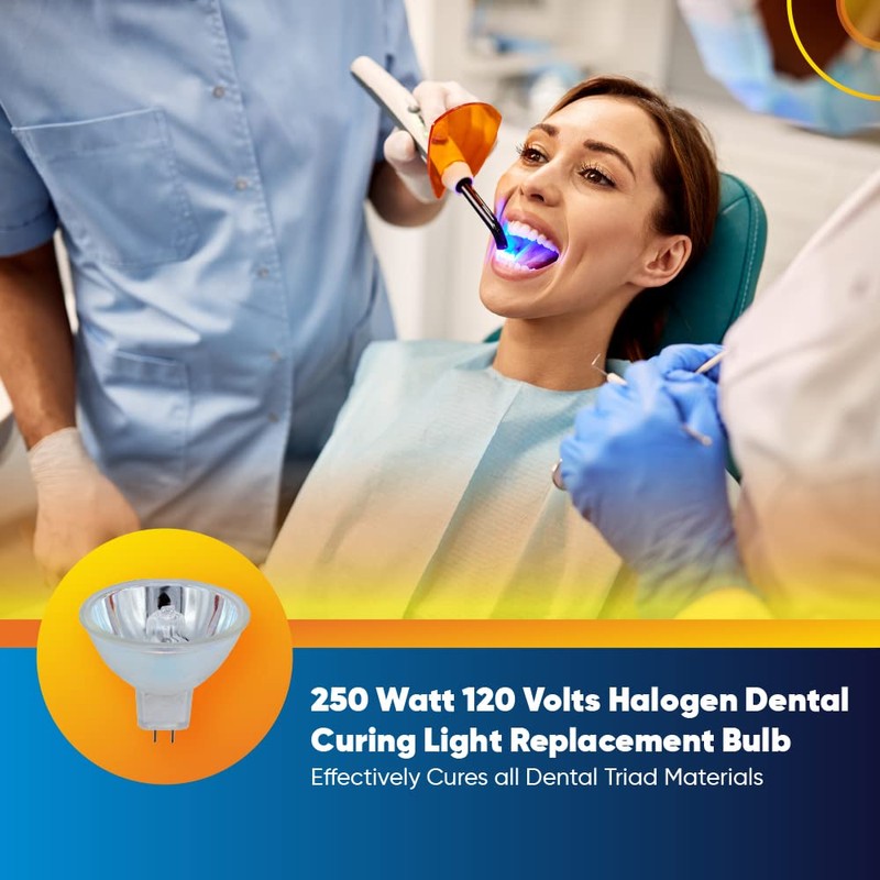 Technical Precision 250 Watt Halogen Bulb Dental Curing Light Replacement
