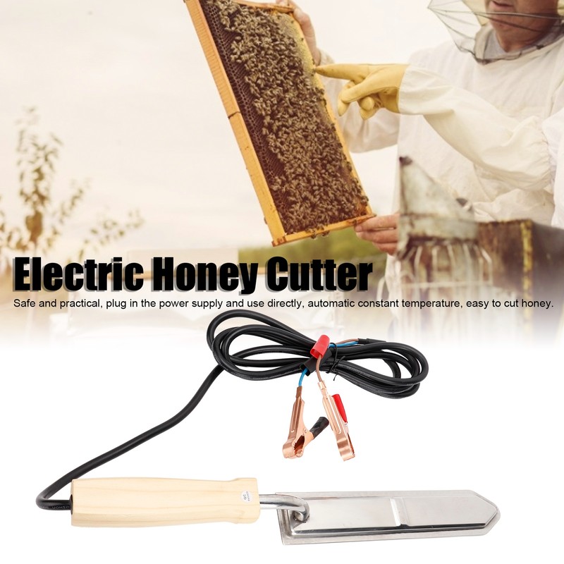 Electric Honey Uncapping Knife Honey Scraper Cutter Beekeeping Equipment Tools