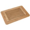 Koopman International Brotschneidebrett Bambus, Holz, Multicolour, 42 x 28 x