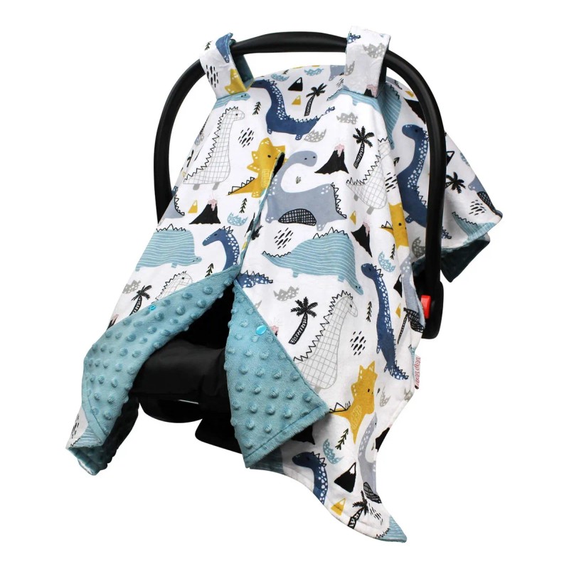 Funda Para Asiento De Coche De Bebé - Dinosaur Jungle