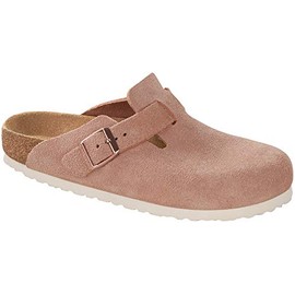 Birkenstock Women's Boston Sandal Light Rose Suede Size 41 N EU