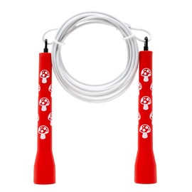 Toadstool Adjustable Speed Jump Rope, Tangle-Free Speed Rope for Men, Women, Fitness Training Fast Skipping Rope, Boxing, Cardio, Endurance Training, Fun Jump Rope for Double Under