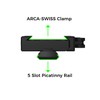 Tough Tactical Tools QD ARCA-Swiss to Picatinny Mount, ARCA to