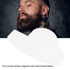 Beard Shaper Beard Shaping Tool for Men, Beard Shaping Tool, Beard Template Stencil, Beard Pencil Filler, Professional Waterproof Sweatproof Beard Pencil Filler Set