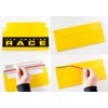 Amazing Race Party Tear-Strip Yellow Envelopes - Set of 10