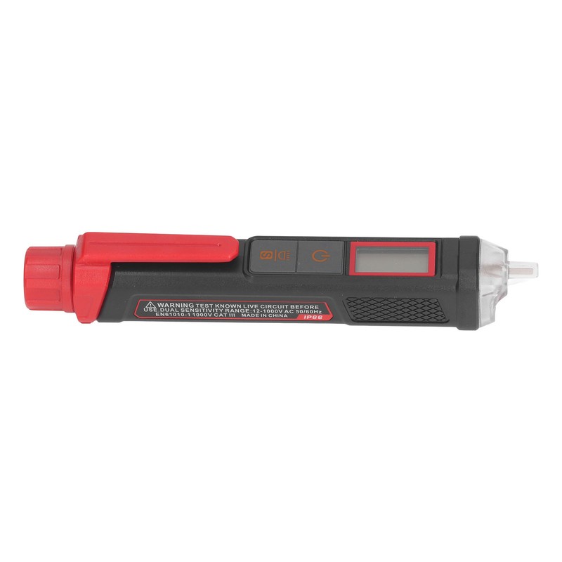 HT103 AC Voltage Tester Pen Waterproof Sound Light Alarm 12‑1000V
