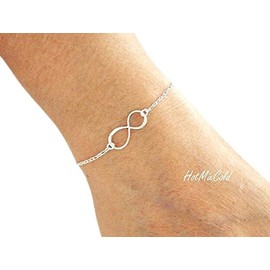Infinity Bracelet, Silver Infinity Jewelry, ADJUSTABLE, Forever friendship, Eternity Sisterhood, Love, Bridesmaid gifts, Figure 8 Bracelet