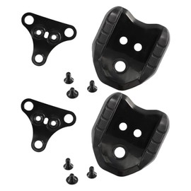 Bicycle Cleats Adapter, Bicycle Pedal Adapter Bicycle Shoe Plates Bicycle Shoe Cleats for Road Bike MTB Pedals 3 Hole Plates Bicycle Pedal Adapter Cleats Converter