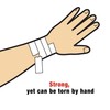ACE-544991 Brand Sports Tape, 1.5 in. x 10 yds., White,