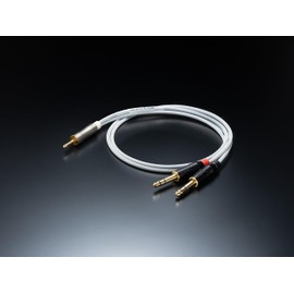 TOP WING White Barrel II 4.4 to TRS 180cm 4.4mm->2 x TRS Balanced Conversion Cable