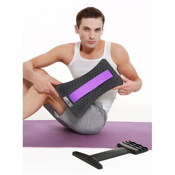 ChiFit Back Stretcher- Back Arch Stretching- Immediate Relief for Back Pain, Herniated Disc, Sciatica, Scoliosis,Lower and Upper Back Stretcher Support