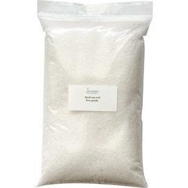 Soapeauty's 4 OZ Dead Sea Salt Fine Grain is 100 Percent Natural and Pure Used in Bath Salts soak, face Salt Scrub, sea Salt Soaps and sea Salt face Scrub