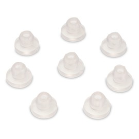 8 glass covers for table transparent PVC stop buffer protective buffer spacer for glass plates (14 x 3 x 8 mm)