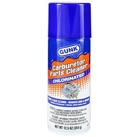 Gunk M4814/6 Chlorinated Carburetor Parts Cleaner, One Each, 12.5 oz.