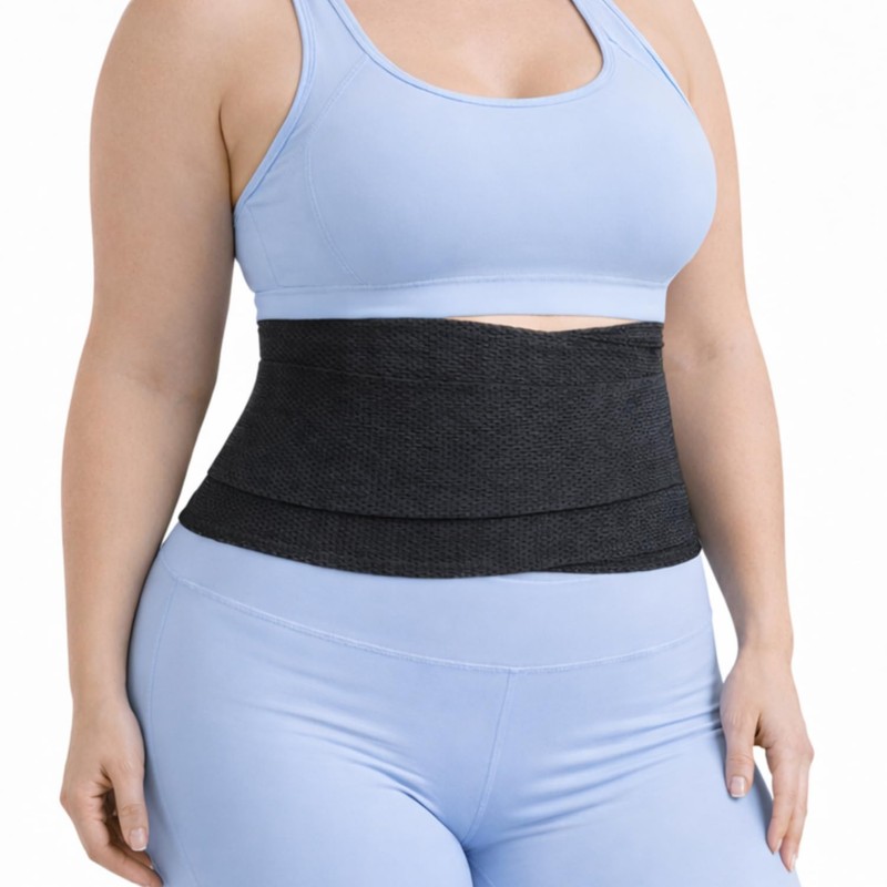 Soporte lumbar extra transpirable y ajustable para mujeres y hombres,
