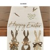 Easter Table Runner and Place Mats Set, Spring Tablecloth Place