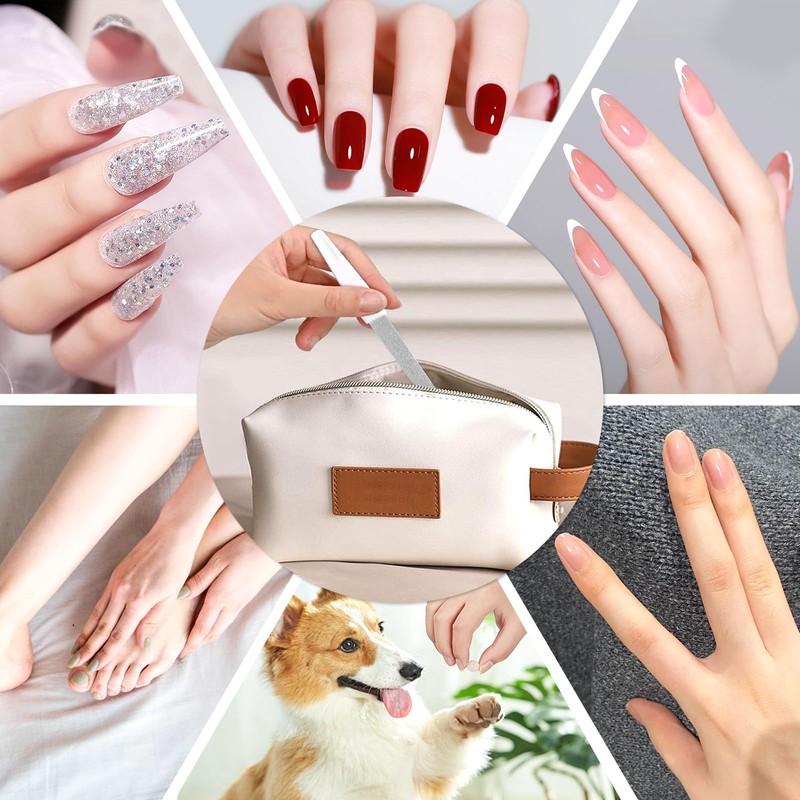 Sularpek 6 Pack Metal Nail File, Nail File, Professional Nail
