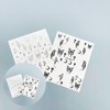 Nail art butterfly nail stickers unique nail patches one-touch nail decoration nail decoration black 6ea