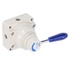 Air Hand Valve Rotary Lever 2 Position 4 Way Pneumatic