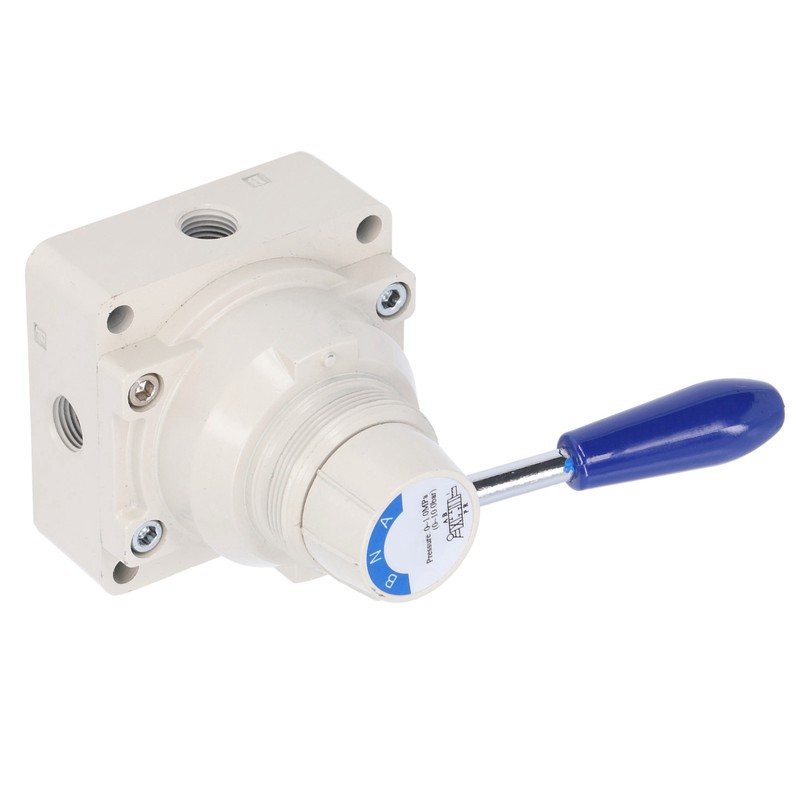 Air Hand Valve Rotary Lever 2 Position 4 Way Pneumatic