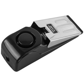 Namvo Door Stop Alarm Non-Slip Rubber Wedged Door Stop Alarm Security Door Stopper with Loud Alert Suitable for Home Hotel Travelling to Protect Women