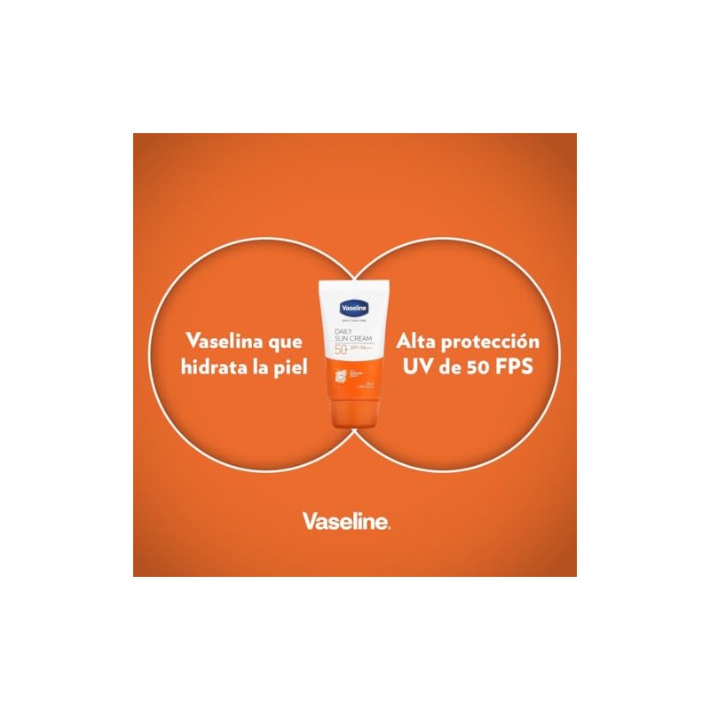 Vaseline - Protector Solar Facial FPS 50 adicionado con Vaseline
