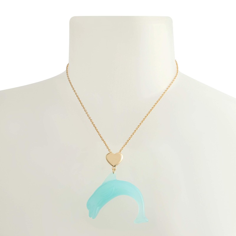 Betsey Johnson Dolphin Pendant Necklace