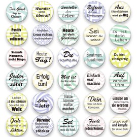 MORCART Pack of 30 Fridge Magnets, Magnets with Sayings, Magnets for Magnetic Board, Funny Strong Decorative Fridge, Whiteboard, Notice Board, Kitchen, Children and Adults Gift (line)