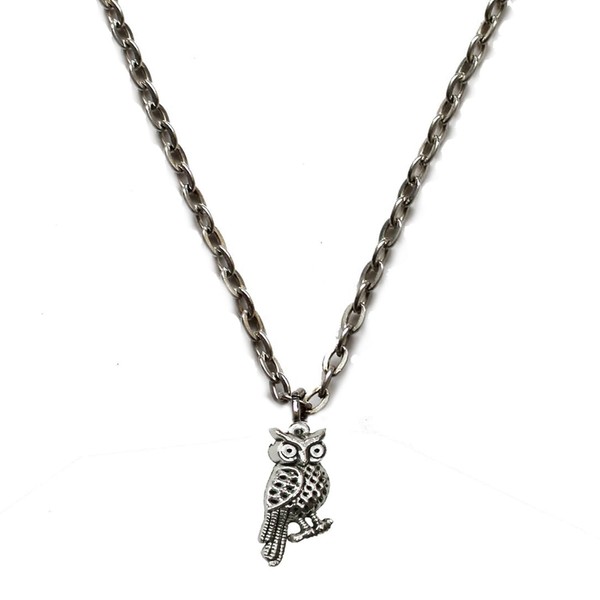 Victorian Vault Steampunk Jewelry Owl Pendant Necklace