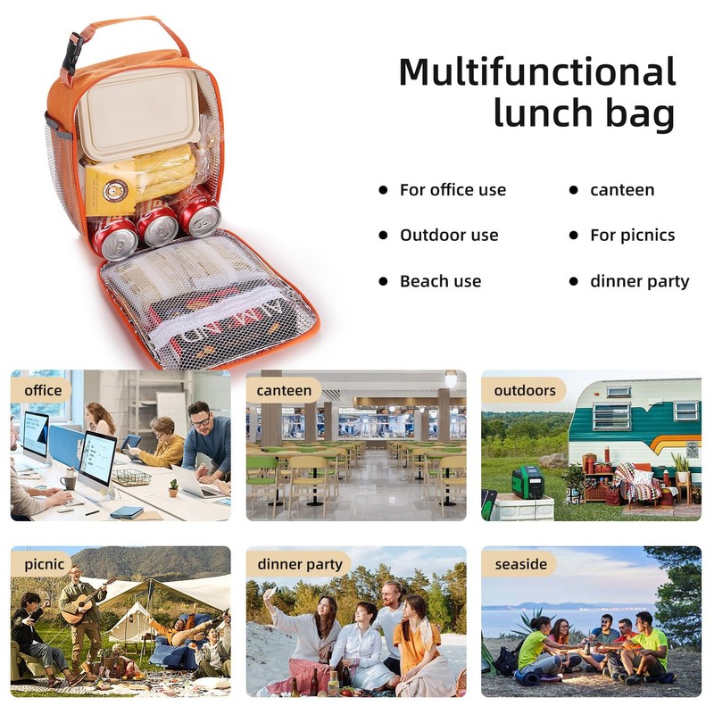 Lunch box Lunch bag for men women Insulated Lunchbox Lunch