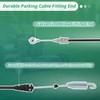 X AUTOHAUX No.753-08266 Blade Control Cable for Craftsman for Cub