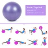 MoldFun Mini Yoga Pilates Ball 9-10 Inch for Stability Exercise